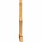 Ekena Millwork Redmond Rough Sawn Timber Gable Bracket, Western Red Cedar, 84"W x 56"H x 4"D x 6"F, 16/12 Pitch GBW084X56X0406RED00RWR - alternate 4